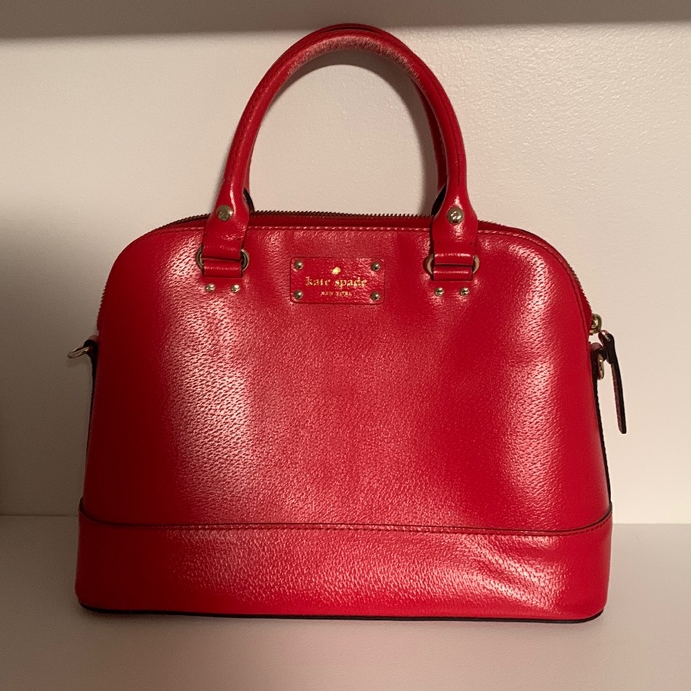Red Kate pads bag for $70